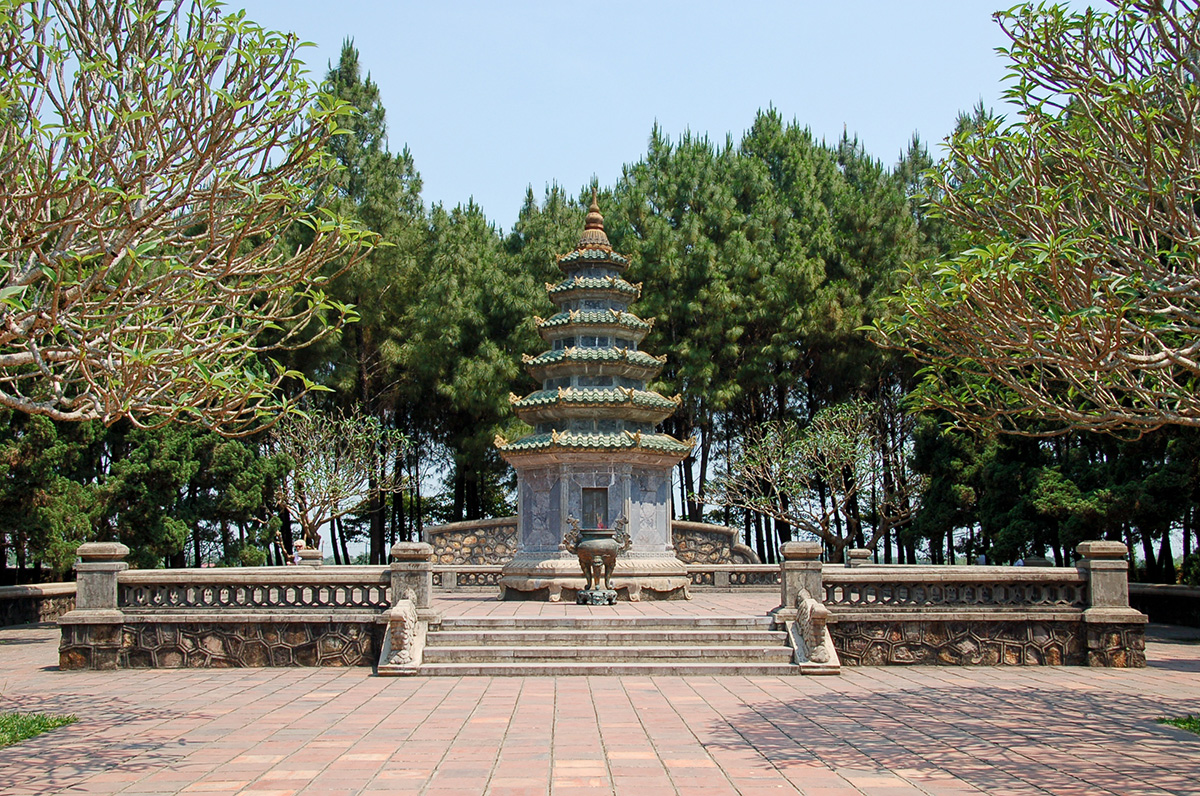 "Thien Mu Pagode" in Hue